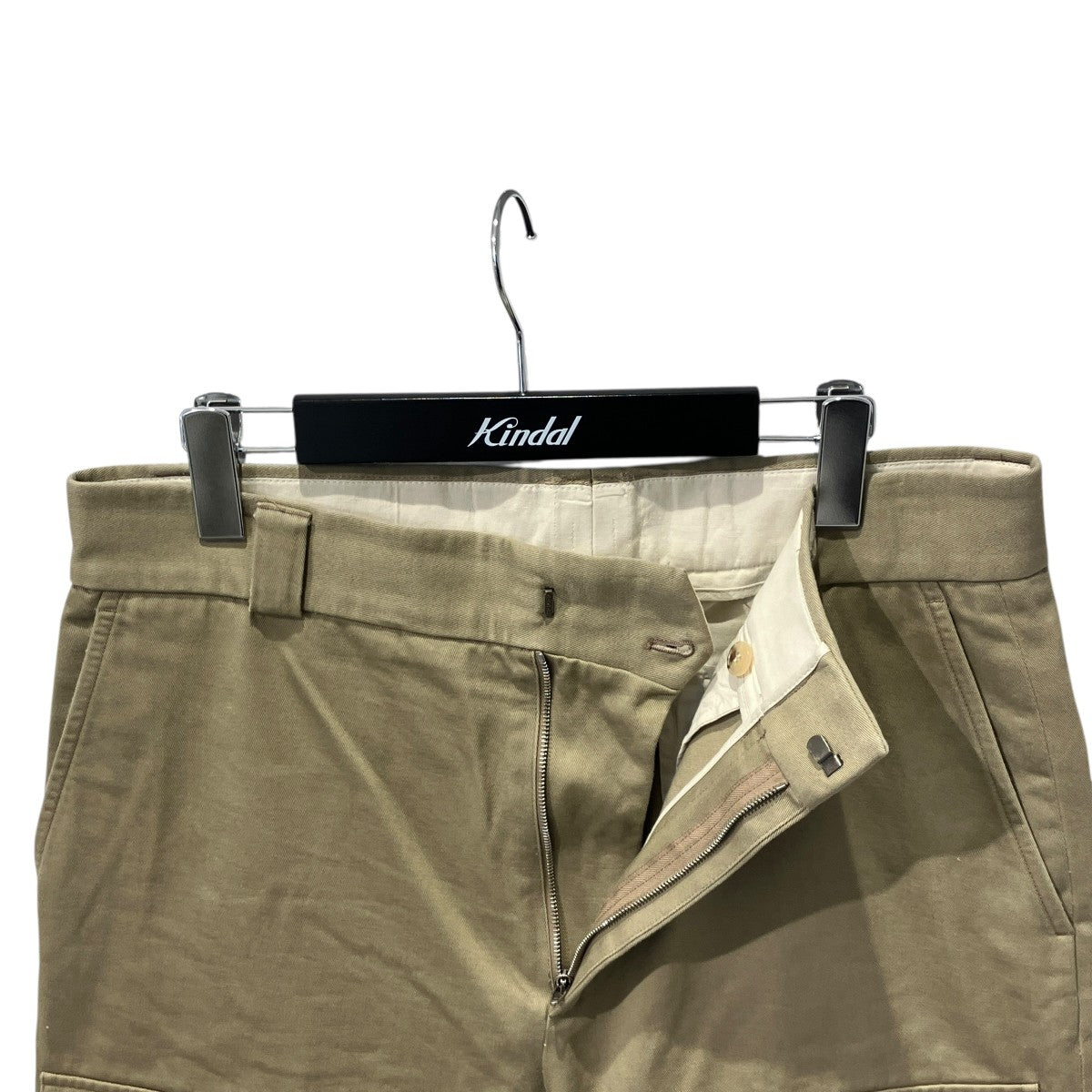 グッチ  24AW  762309 ZAPRO ワイドレックコットンカーゴロングパンツ メンズ 48 GUCCI(グッチ) 24AWロゴワッペン ワイド カーゴパンツカーゴパンツ