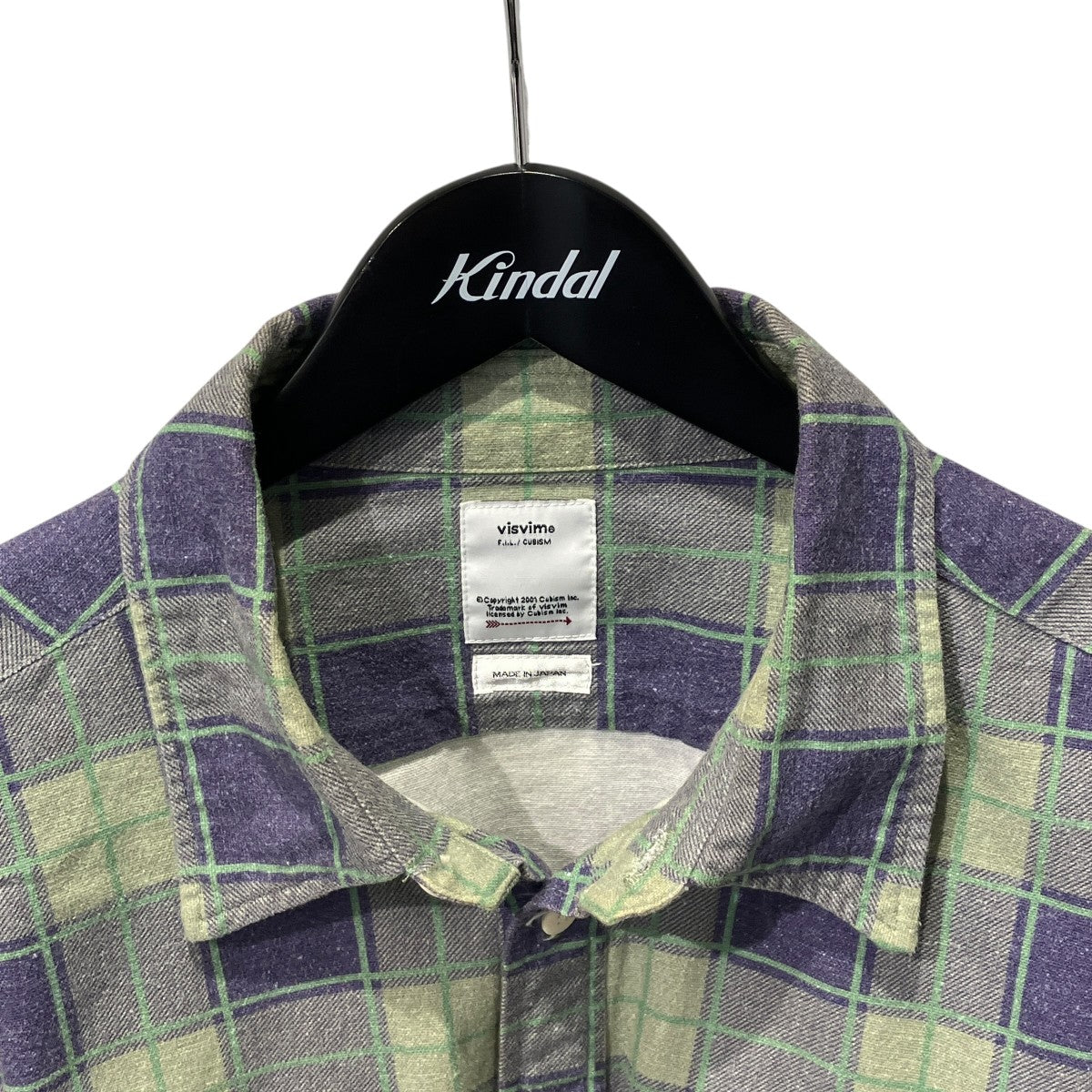 23AWPIONEER KHADI CHECK SHIRT L／Sチェックシャツ0123205011011