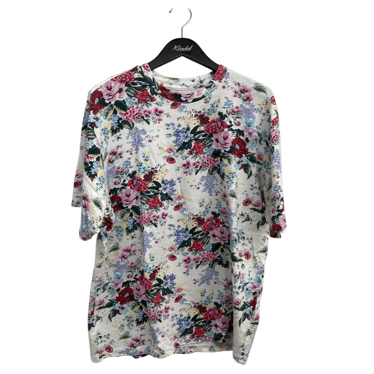26SSWASHED S S TOP FLORAL半袖Tシャツ