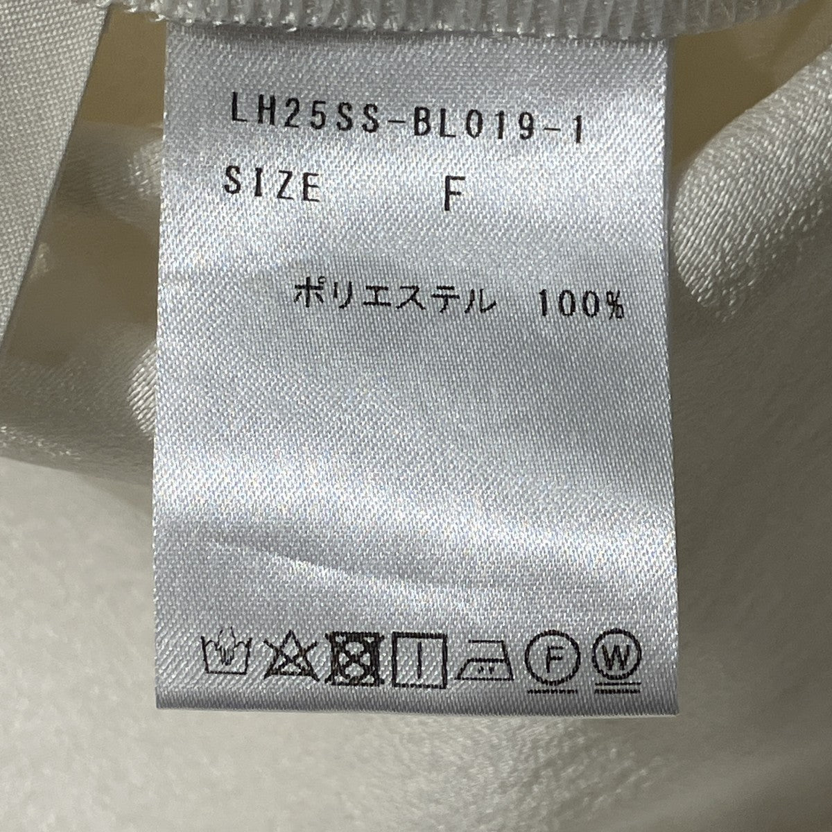 25SST-BLOUSE半袖ブラウスLH25SS-BL019-1