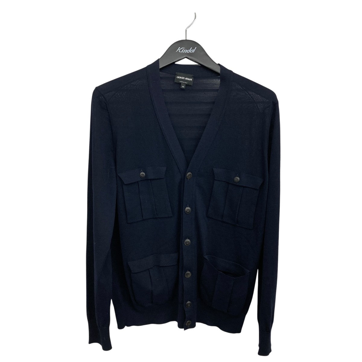 GIORGIO ARMANI ジョルジオアルマーニ　ジャケット　カーディガン GIORGIO ARMANI(ジョルジオ・アルマーニ) ニットカーディガンSSE02M