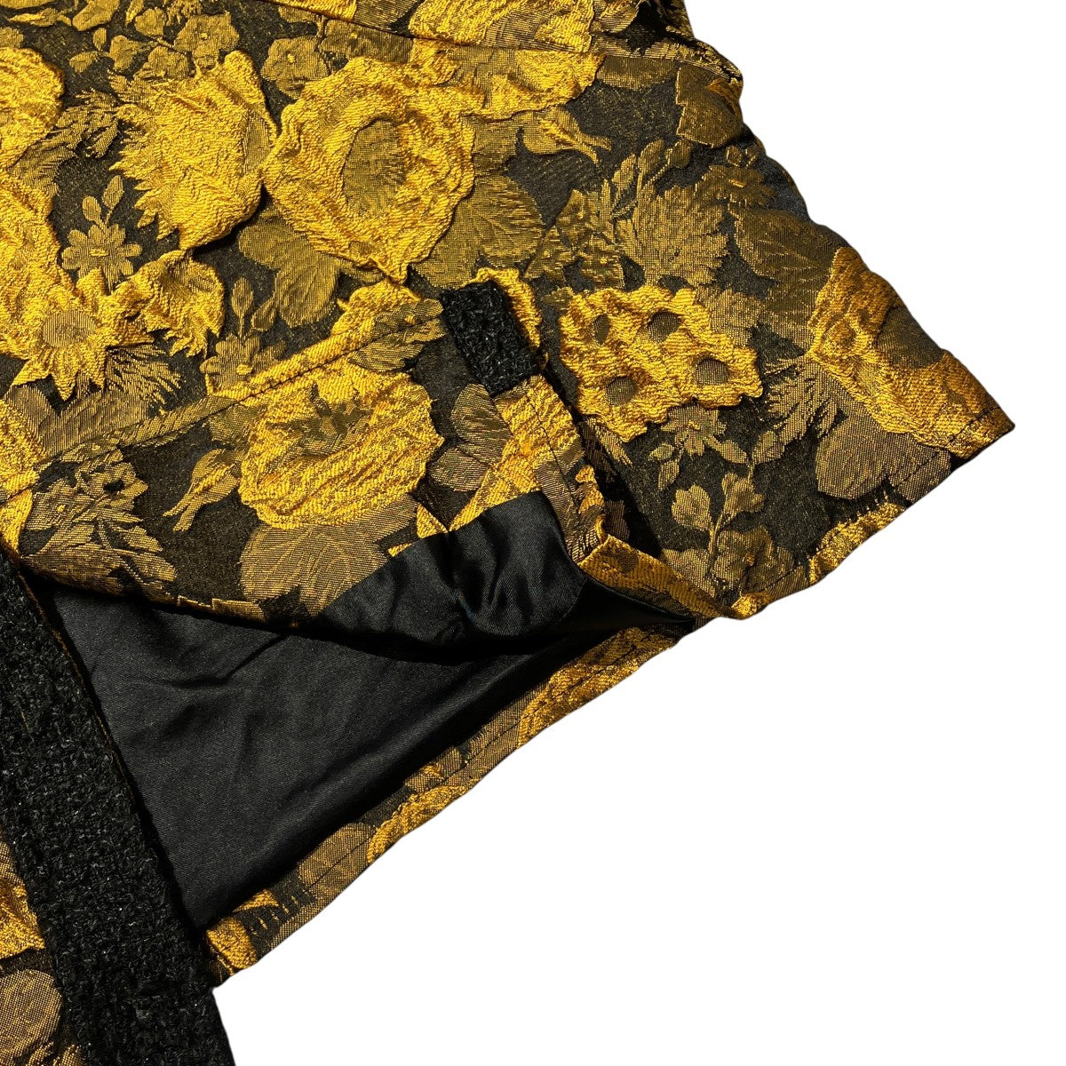 Jacquard jacketノーカラージャケット29SJ00JK081BLK