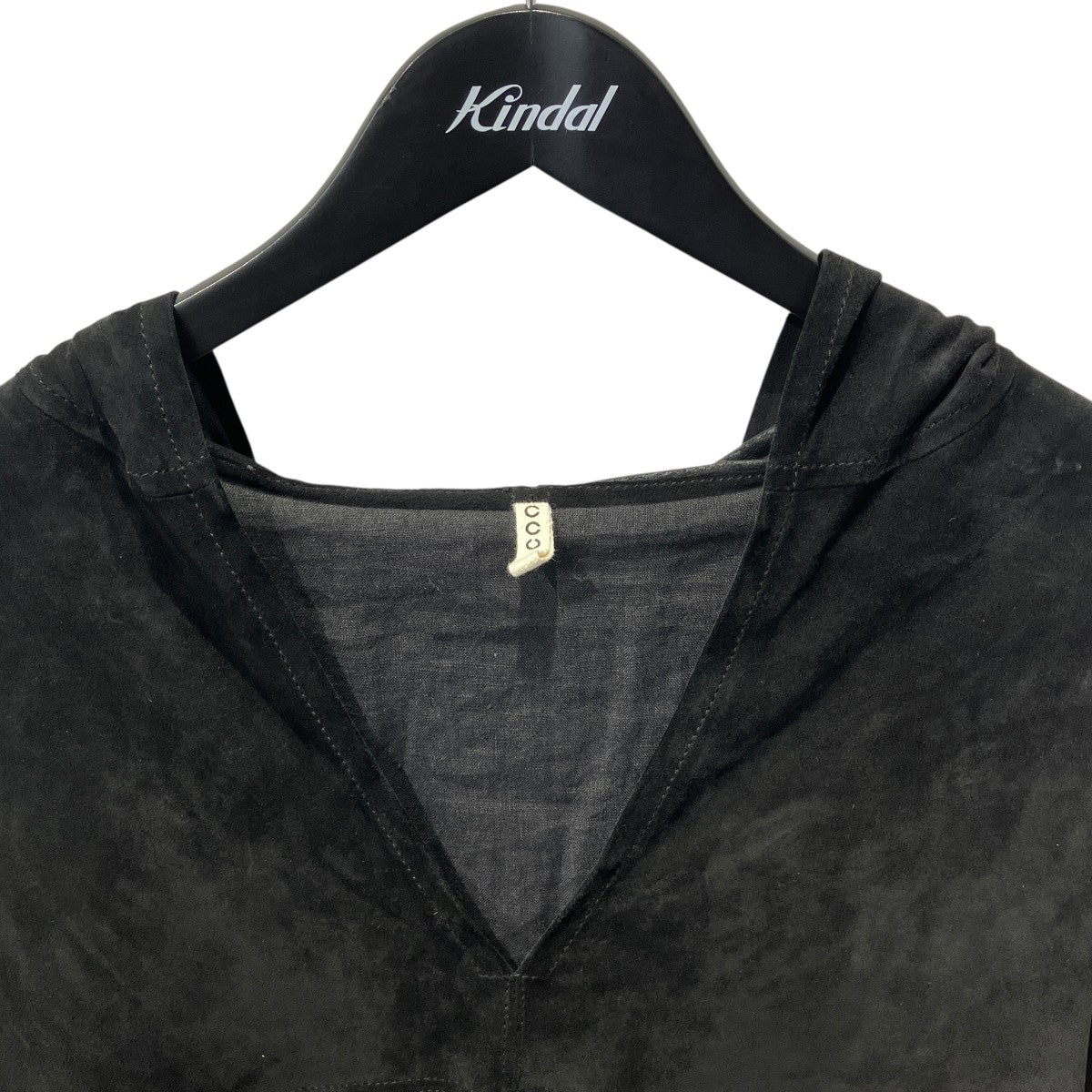 CCU COVERALL SHIRT JACKET SHEEP SUEDEレザージャケットSH-08-SUEDE 古着・中古-3枚目のアイテム画像