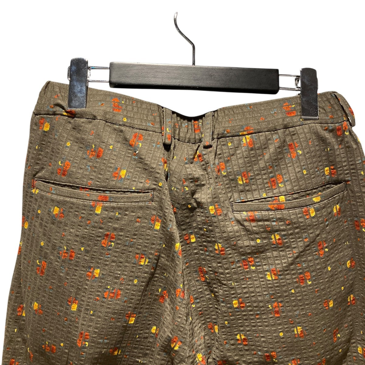36G Linen Sucker Flower PantsパンツKM25S-039P