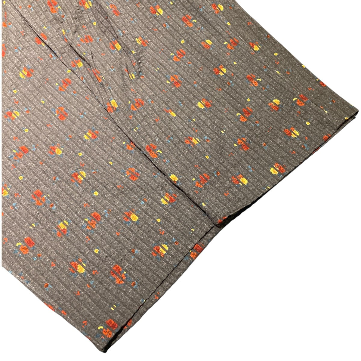36G Linen Sucker Flower PantsパンツKM25S-039P