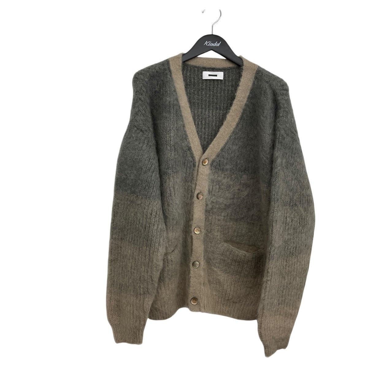 MOHAIR GRADATION BORDER CARDIGANカーディガンREV-25AW-KNC07