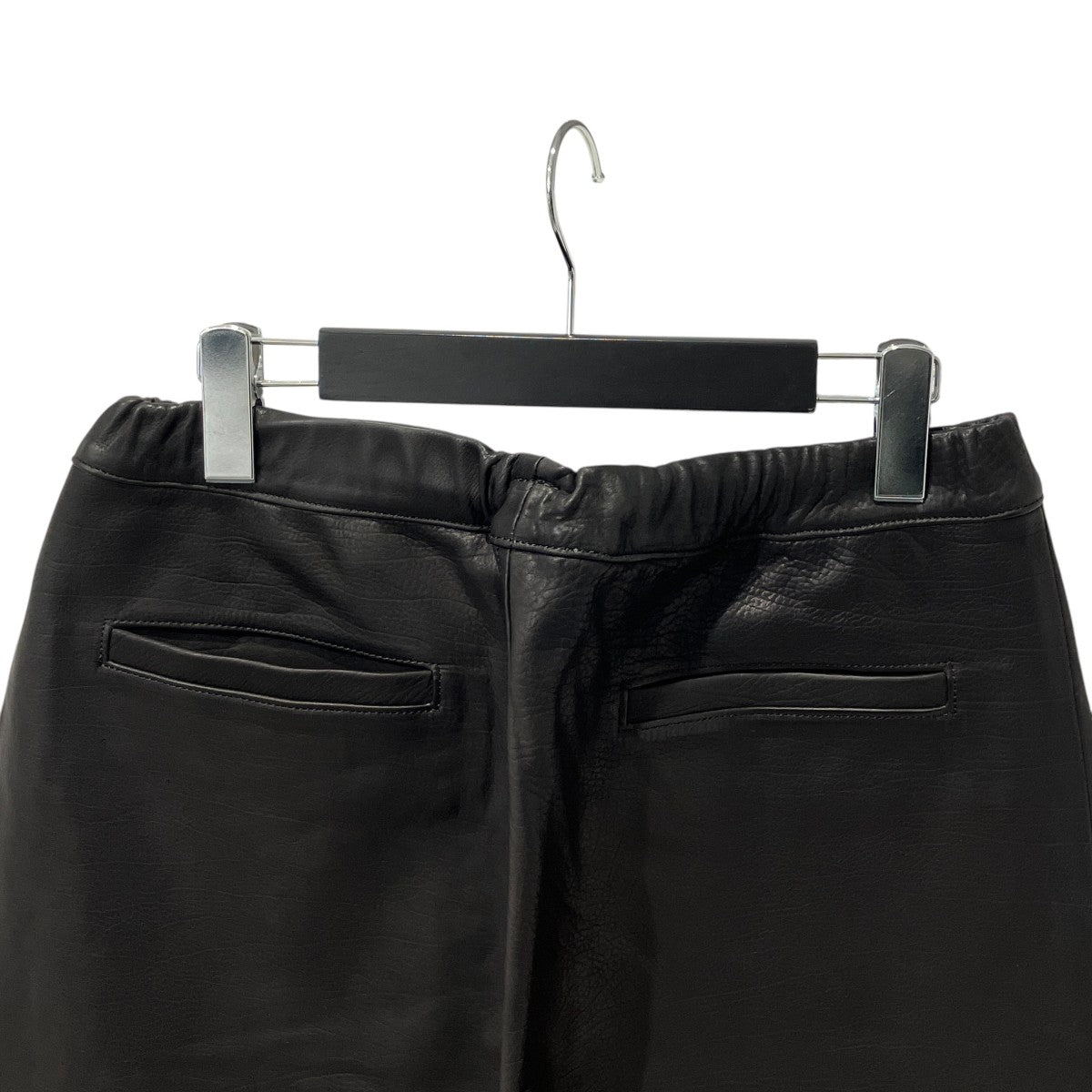 ULTERIOR LEATHER TRACK PANTレザーパンツUPL73-KC208-MW 古着・中古-4枚目のアイテム画像
