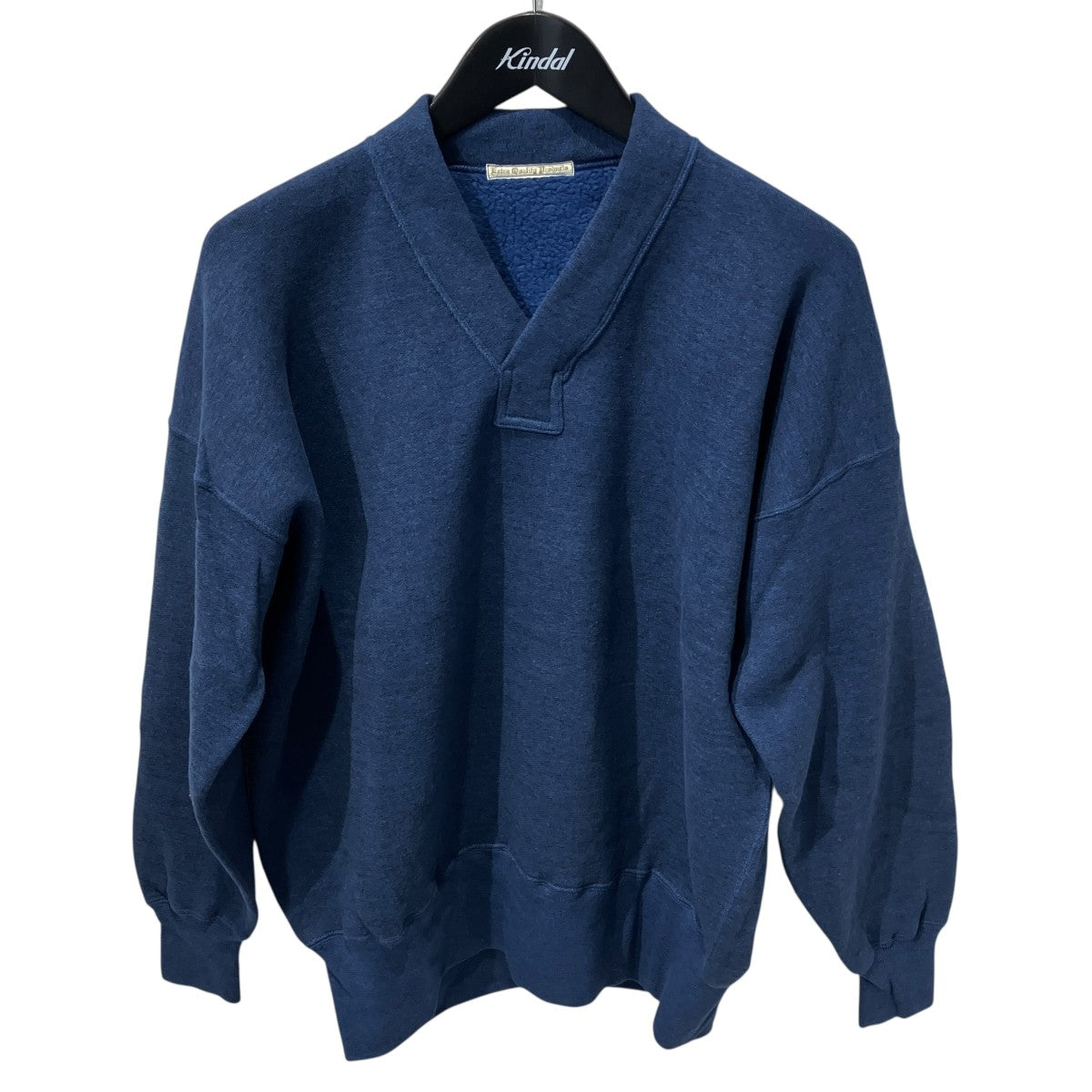 Olde Homesteader Y NECK LOMG SLEEVE EXTRA COTTON FLEECEスウェットEQP002 古着・中古-1枚目のアイテム画像