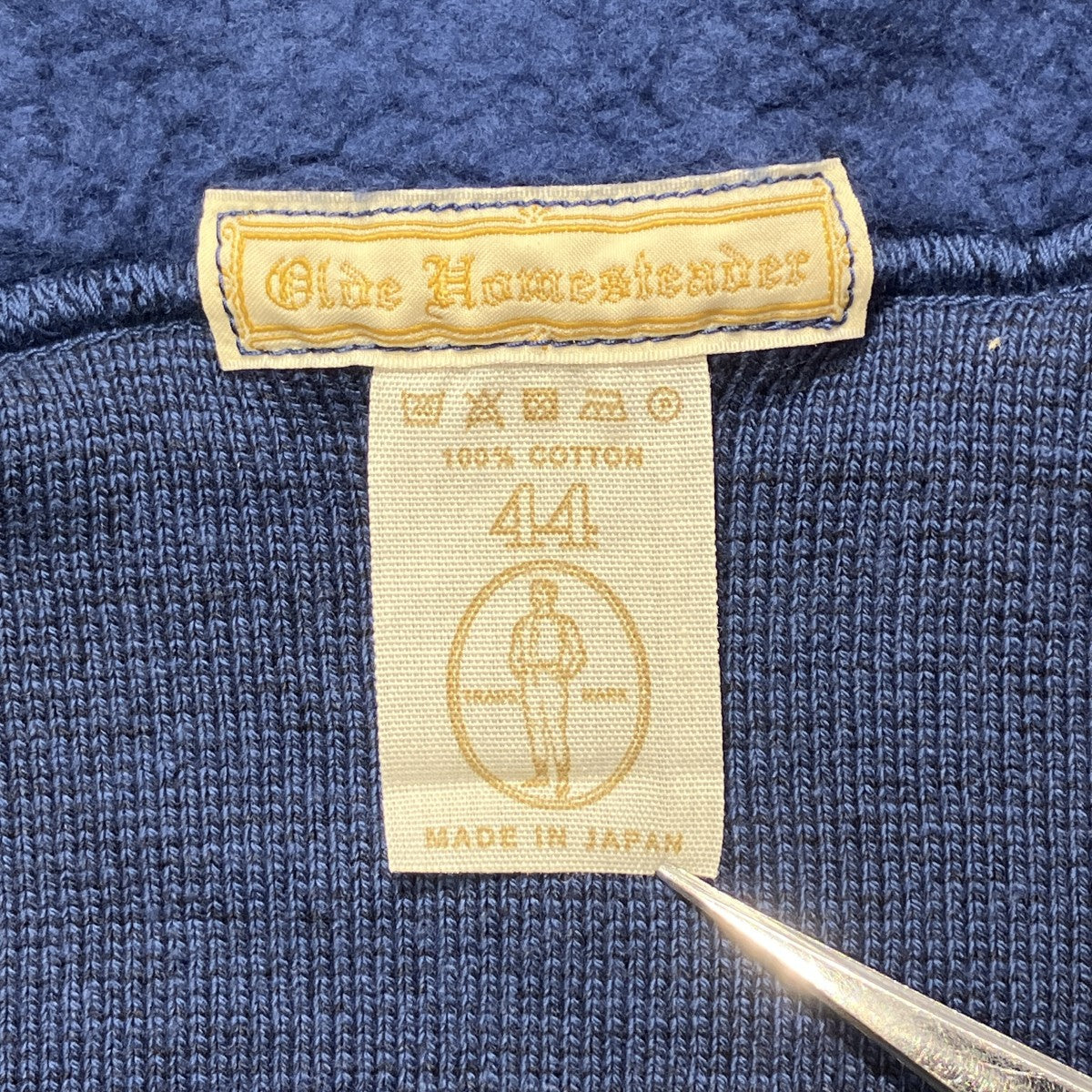 Olde Homesteader Y NECK LOMG SLEEVE EXTRA COTTON FLEECEスウェットEQP002 古着・中古-5枚目のアイテム画像