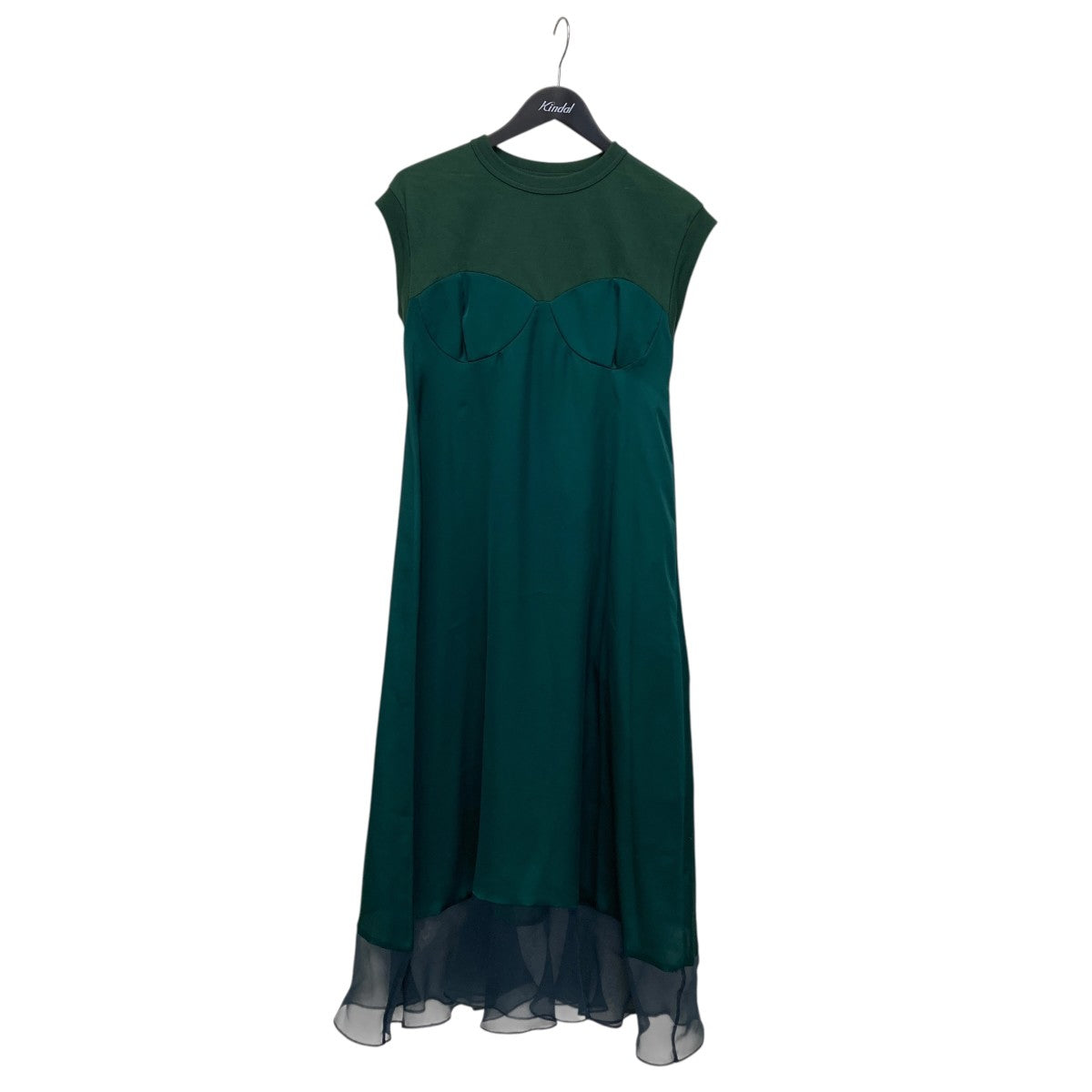 23SSCotton Jersey Dressノースリーブワンピース23-06562