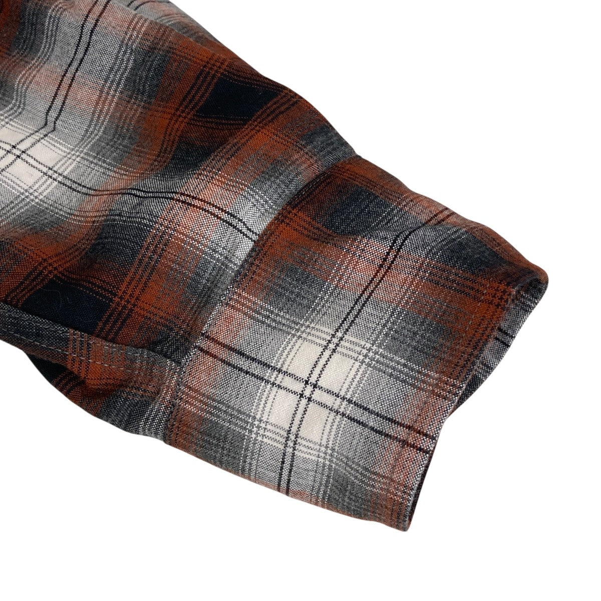 26SSOMBRE CHECK OPEN COLLAR SHIRT長袖シャツ26S-WMS-OC11