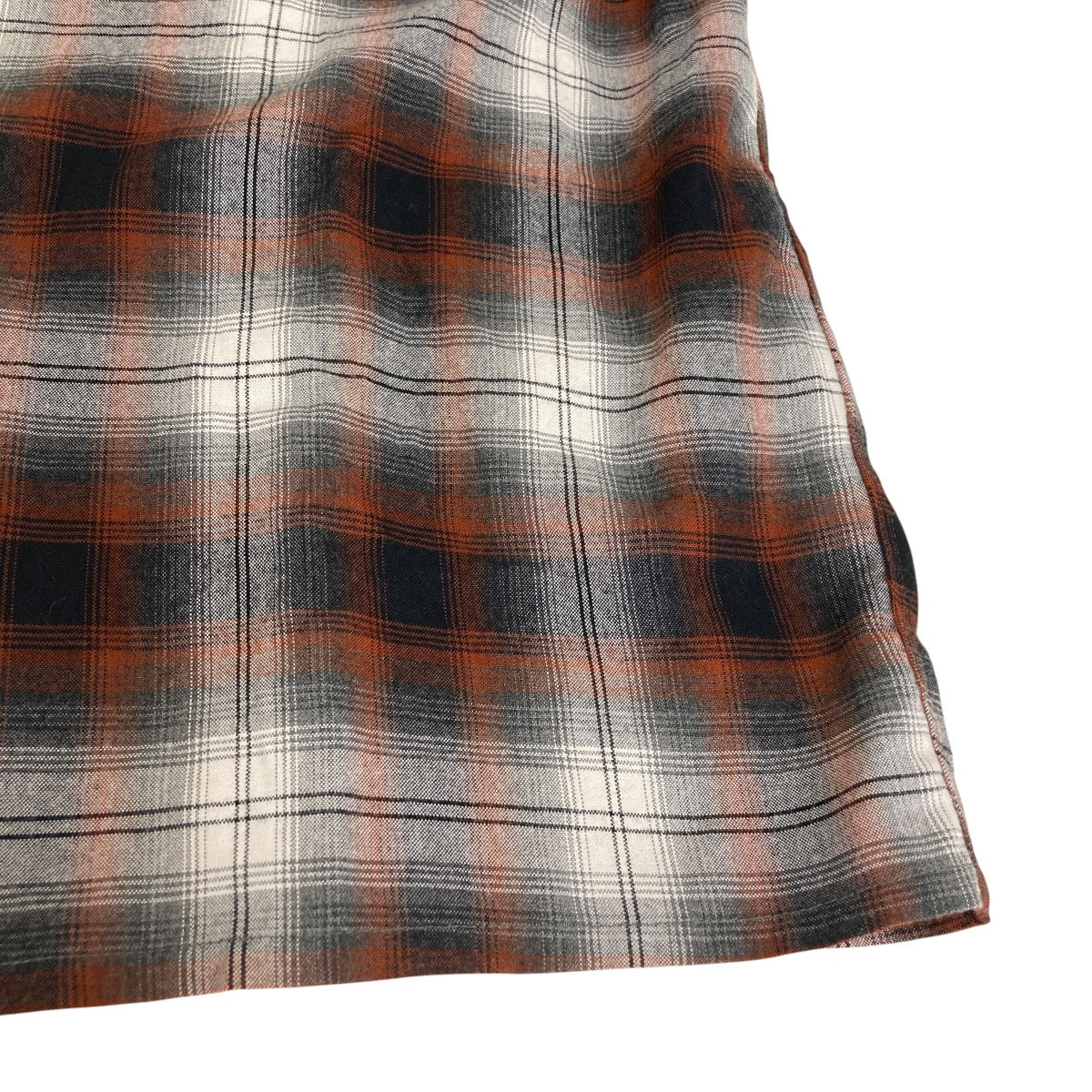 26SSOMBRE CHECK OPEN COLLAR SHIRT長袖シャツ26S-WMS-OC11