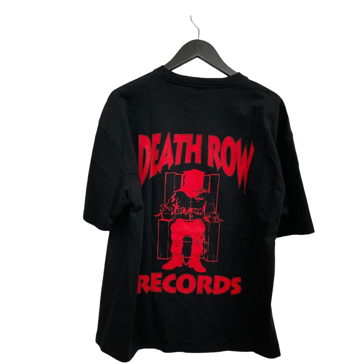 death row recordsWASHED HEAVY WEIGHT CREW NECK T-SHIRT半袖Tシャツ