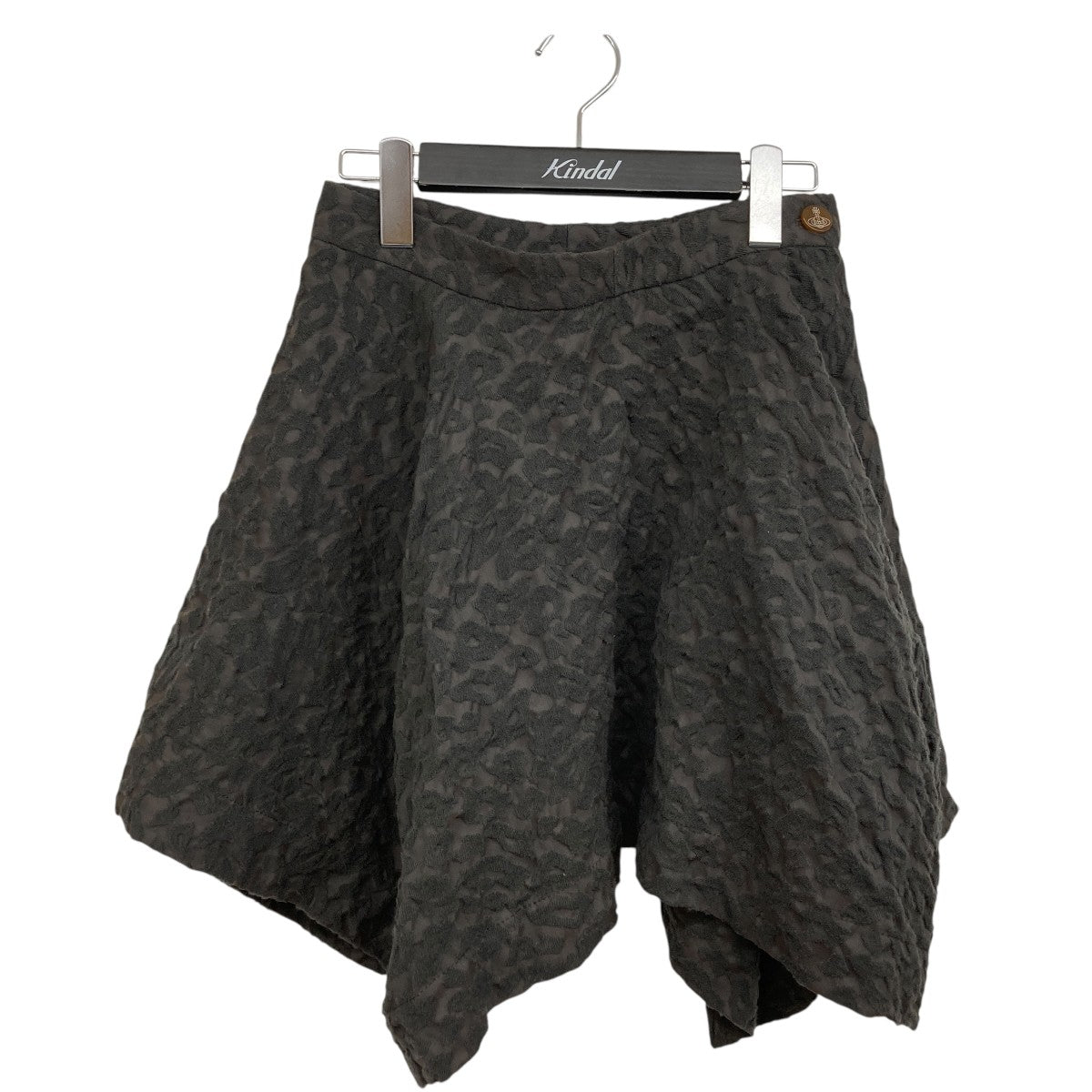 Leopard Pattern Jacquard Deformed Skirtスカート357-01-27009