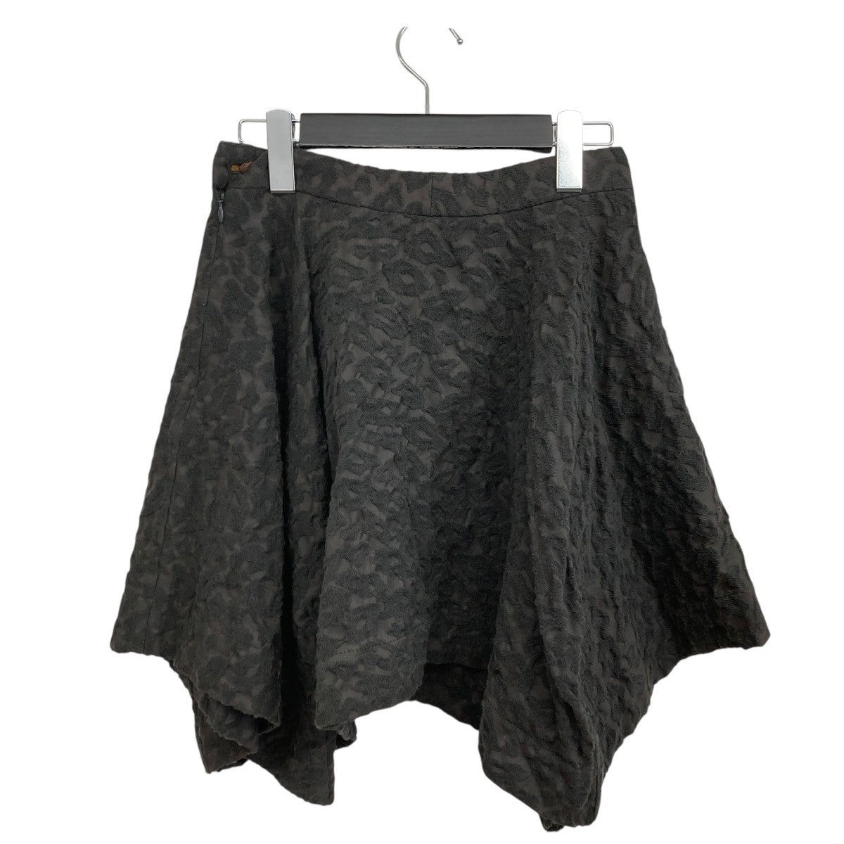 Leopard Pattern Jacquard Deformed Skirtスカート357-01-27009