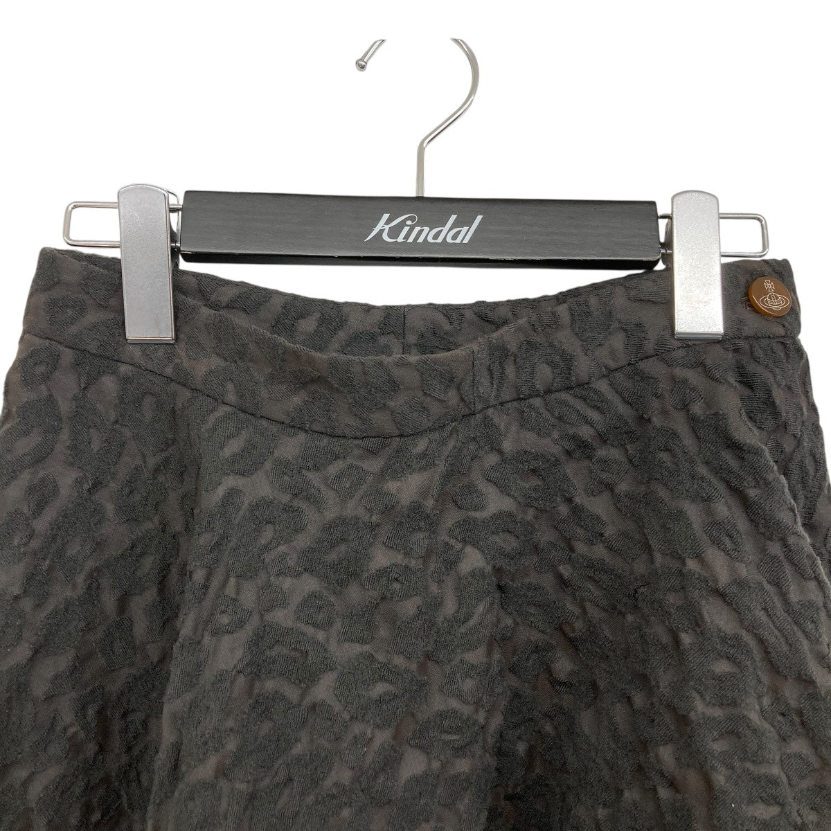 Leopard Pattern Jacquard Deformed Skirtスカート357-01-27009
