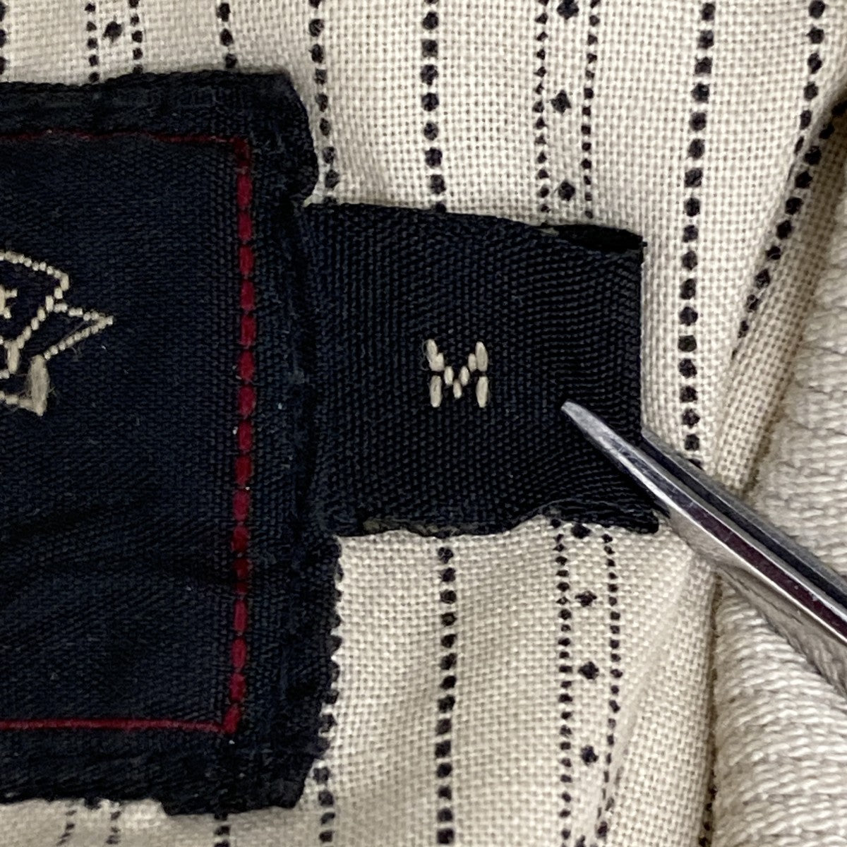 WESTERN VEST コットンピケ 月桂樹ドーナツボタンベスト