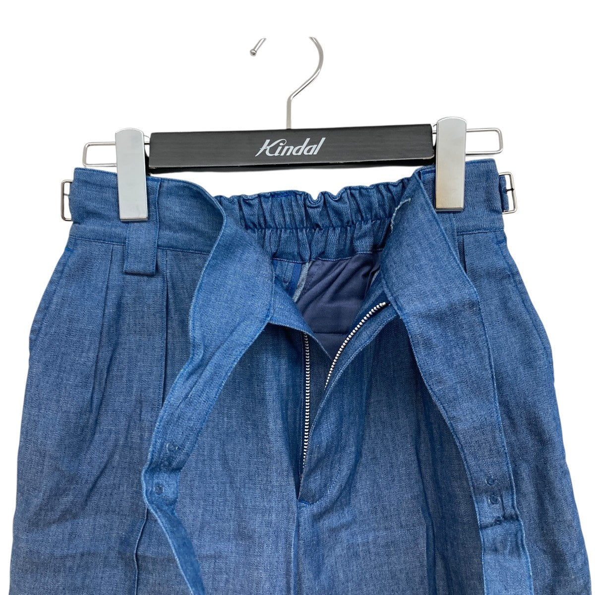 BELTED PIN TUCK TROUSERSデニムパンツMGMFP231354