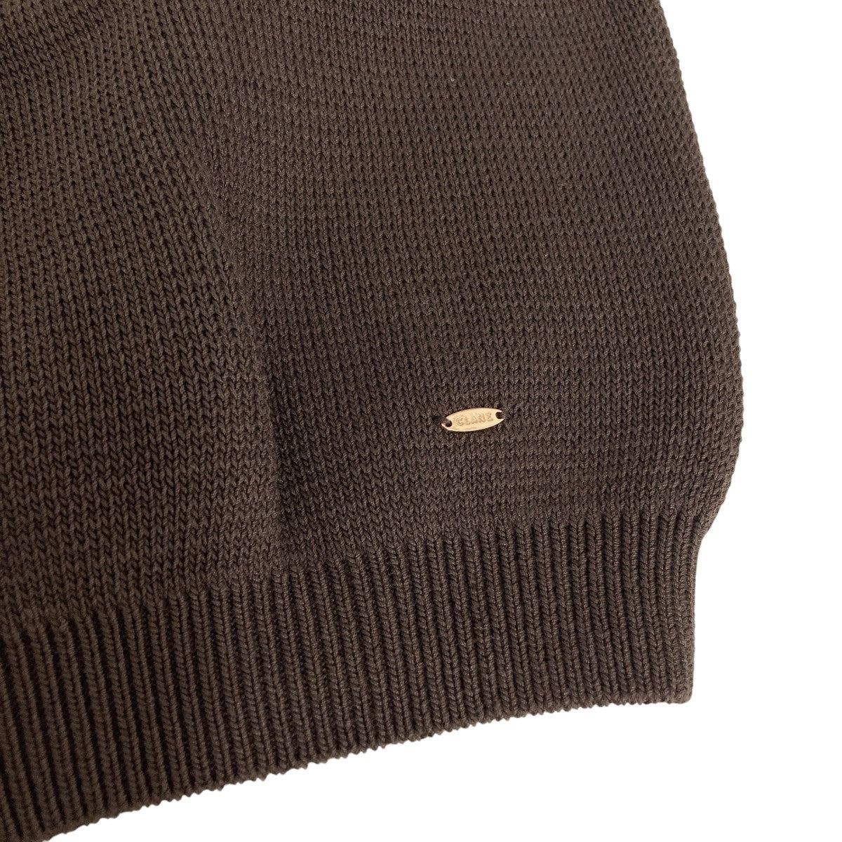 26SSBOAT NECK SHORT KNIT TANK TOPSニットベスト10106-2253
