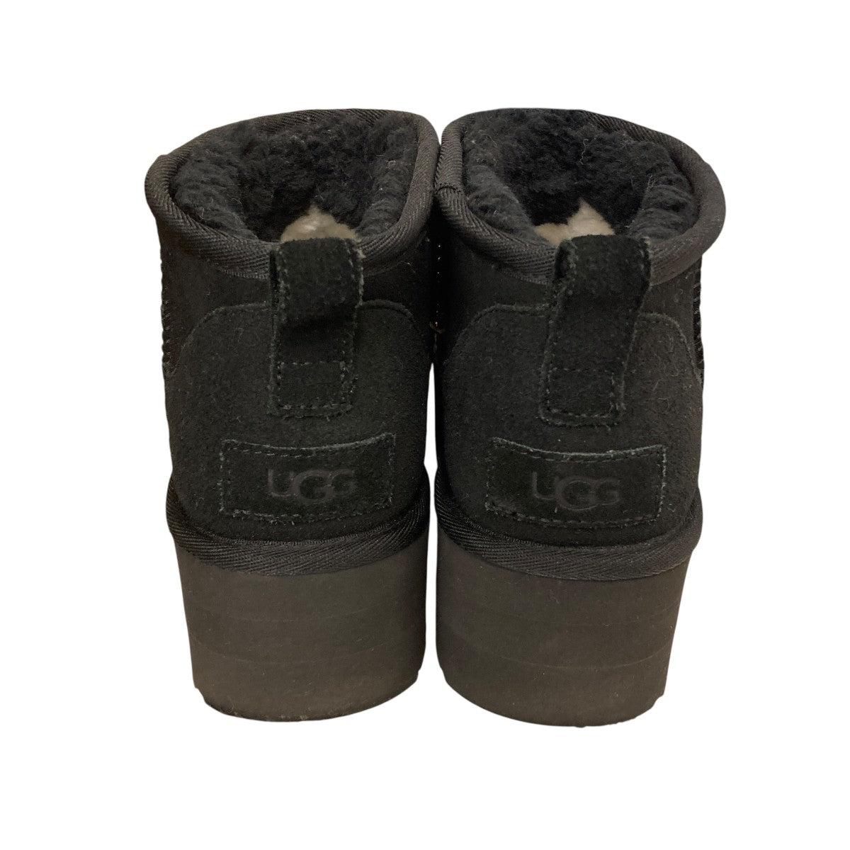 UGG W CLASSIC ULTRA MINI PLATFORMムートンブーツ 古着・中古-6枚目のアイテム画像