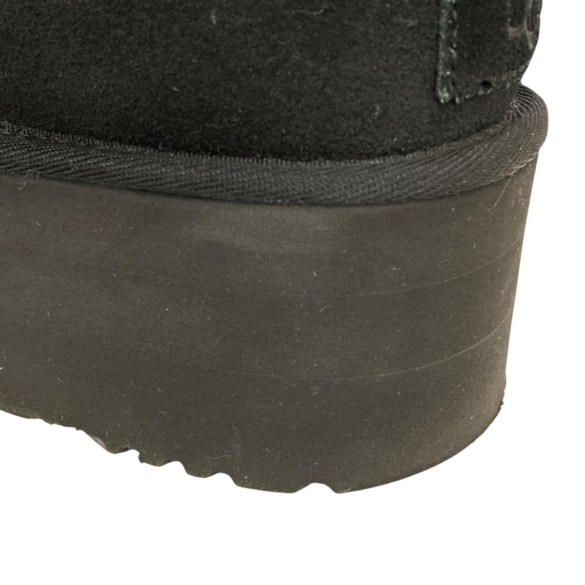 UGG W CLASSIC ULTRA MINI PLATFORMムートンブーツ 古着・中古-8枚目のアイテム画像