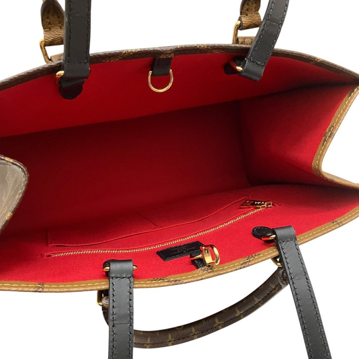 LOUIS VUITTON モノグラム・ジャイアント オンザゴーMM2WAYトートバッグM45321 古着・中古-7枚目のアイテム画像