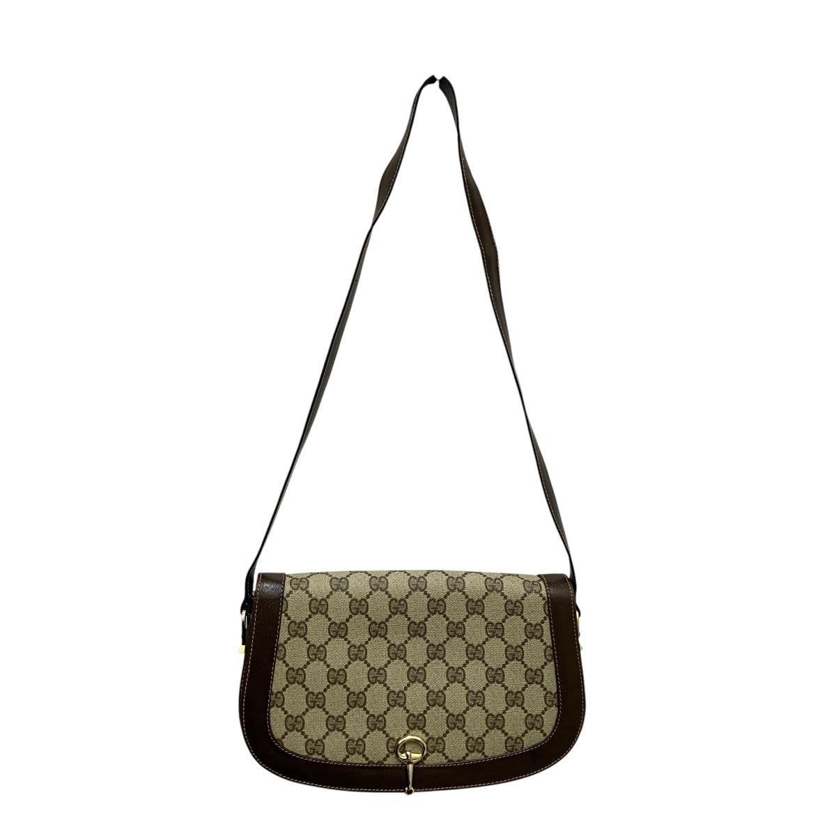 GUCCI ホースビットGG柄ショルダーバッグ 古着・中古-1枚目のアイテム画像