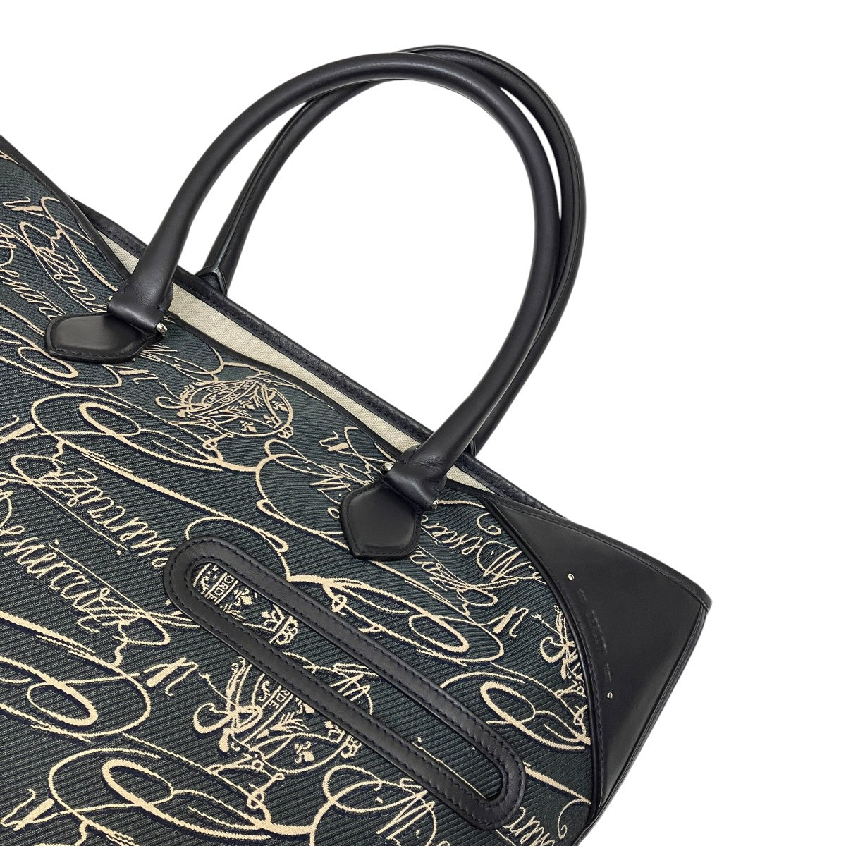 Berluti トゥジュール ジャカード デニム スクリットトートバッグ 古着・中古-5枚目のアイテム画像