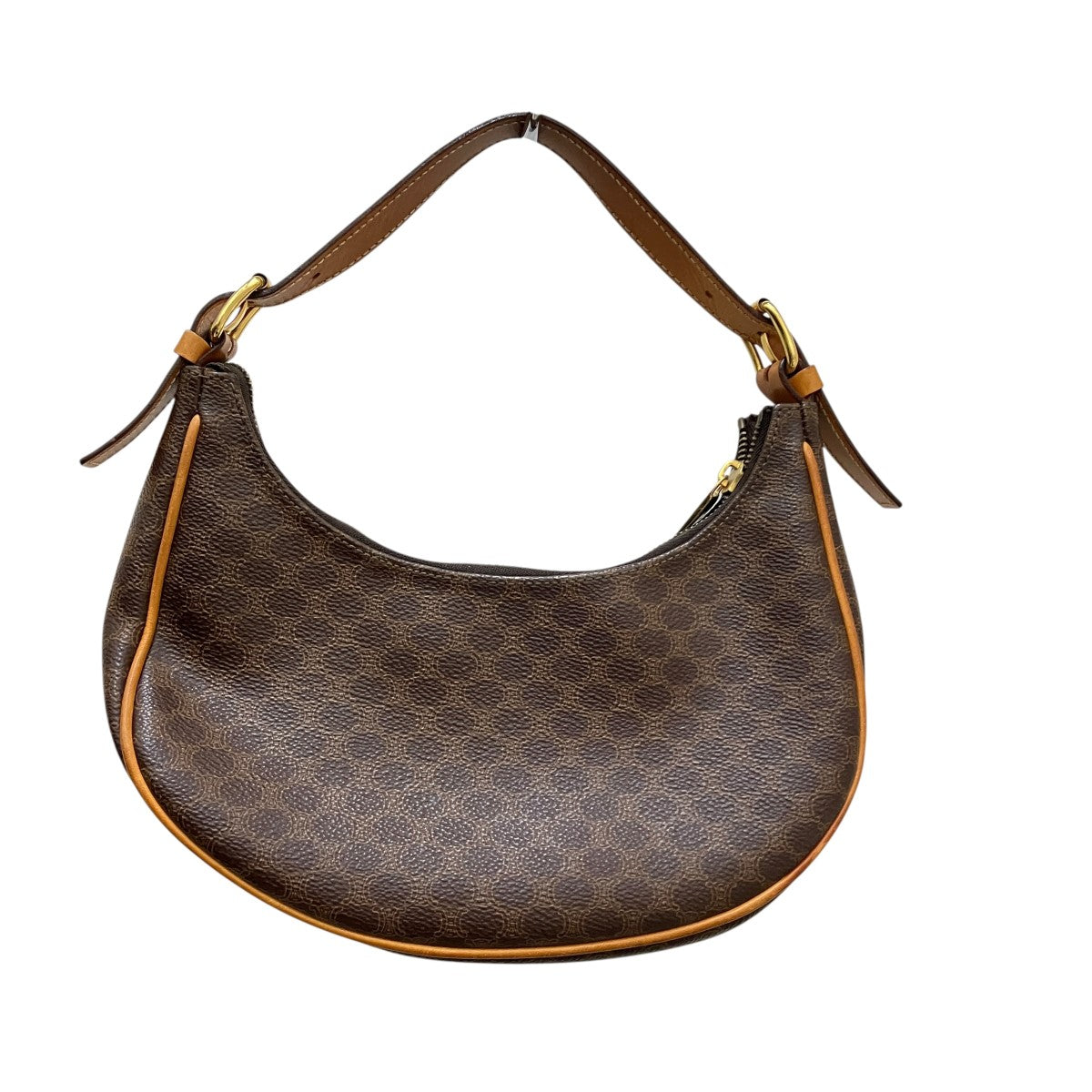 CELINE マカダムホーボーワンショルダーバッグ 古着・中古-1枚目のアイテム画像