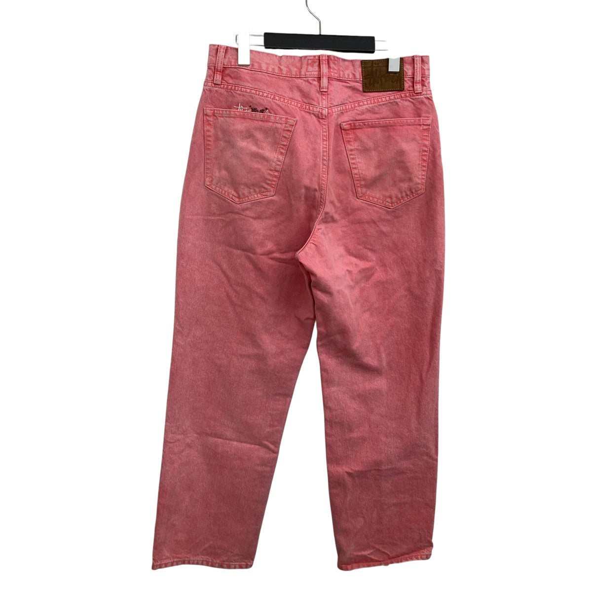 stussy(ステューシー) DOUBLE DYE BIG OL JEANデニムパンツ ピンク