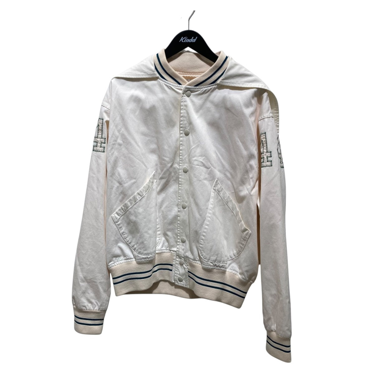 COTTON HOOD VARSITY JACKETフーデッドジャケット