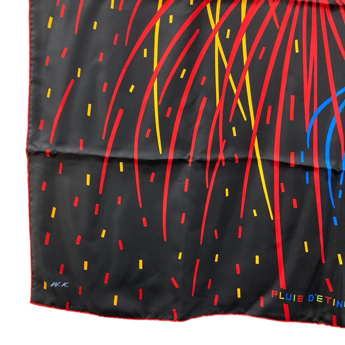 HERMES PLUIE DETINCELLESスカーフ 古着・中古-5枚目のアイテム画像