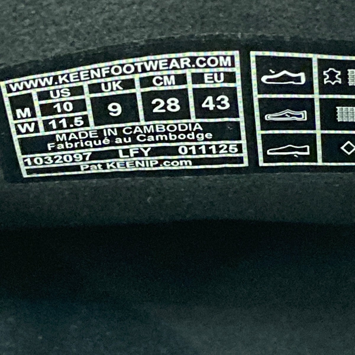 KEEN UNEEK LEATHERスニーカー1032097 古着・中古-6枚目のアイテム画像