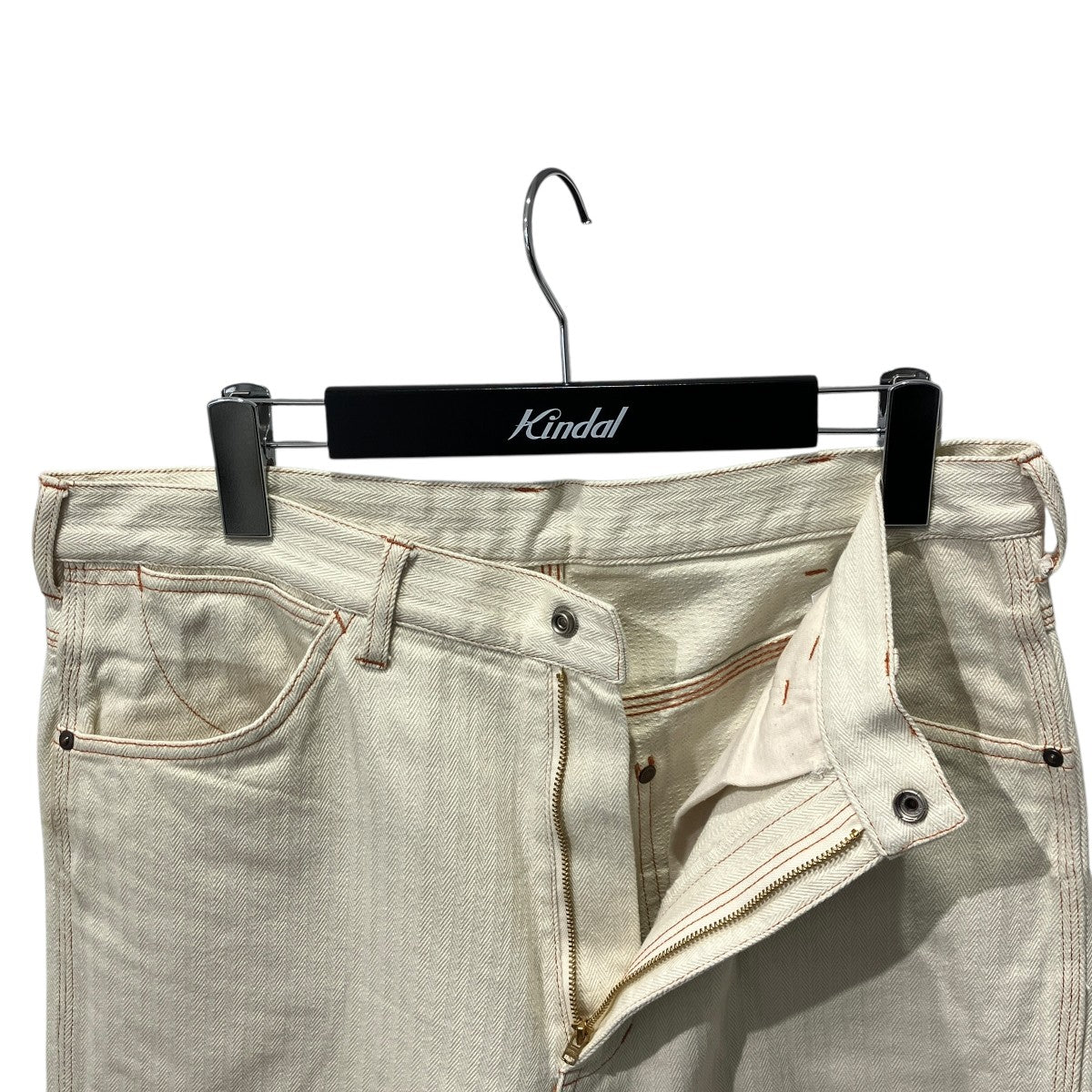 UNION HERRINGBONE PANTSストレートパンツ25SS-ATD13PT