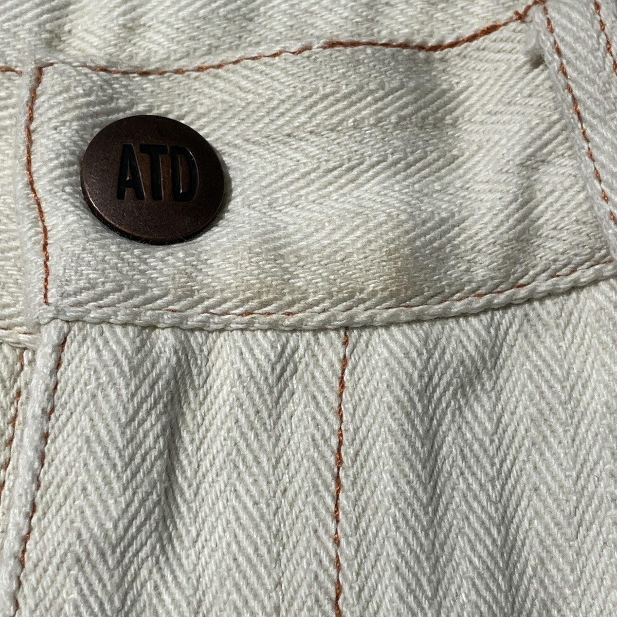 UNION HERRINGBONE PANTSストレートパンツ25SS-ATD13PT