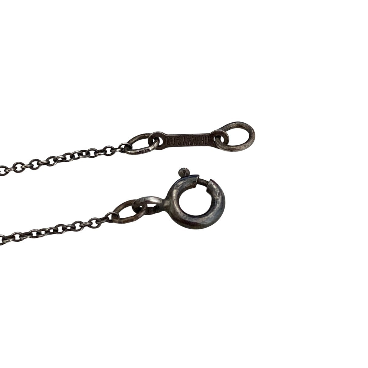 Tiffany ＆ Co． ネックレスﾀﾞﾌﾞﾙﾙｰﾌﾟﾈｯｸﾚｽ 古着・中古-6枚目のアイテム画像