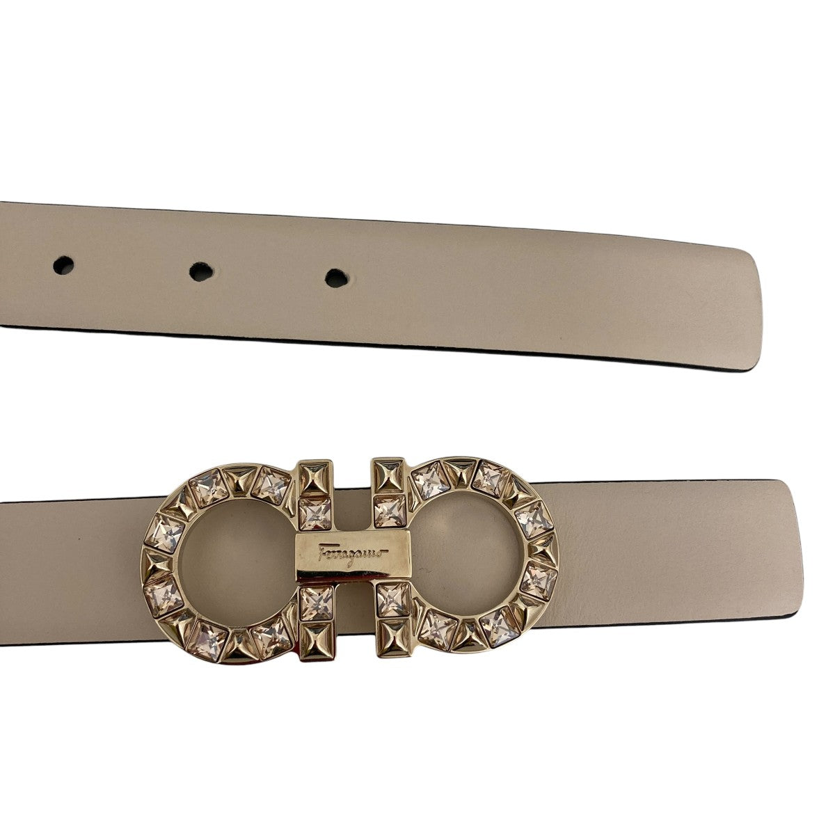 Salvatore Ferragamo(サルヴァトーレフェラガモ) ベルト ベージュ