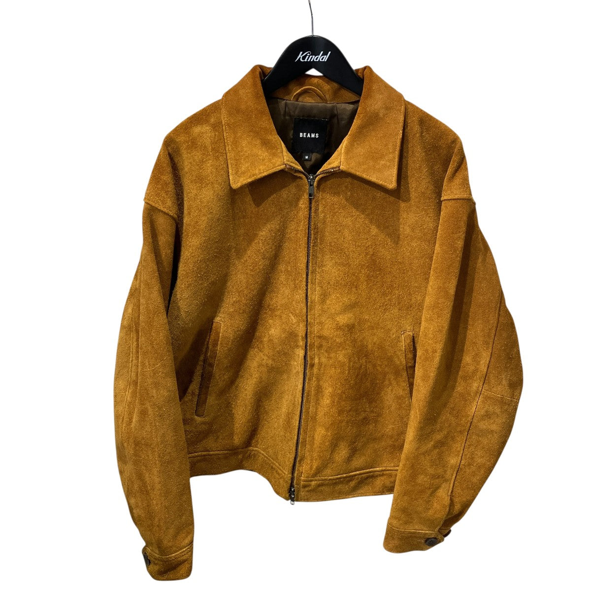 BEAMS 26SSSuede Zip Blousonスエードジャケット11-18-6833-202 古着・中古-1枚目のアイテム画像
