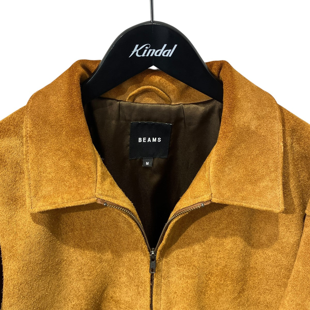 BEAMS 26SSSuede Zip Blousonスエードジャケット11-18-6833-202 古着・中古-3枚目のアイテム画像
