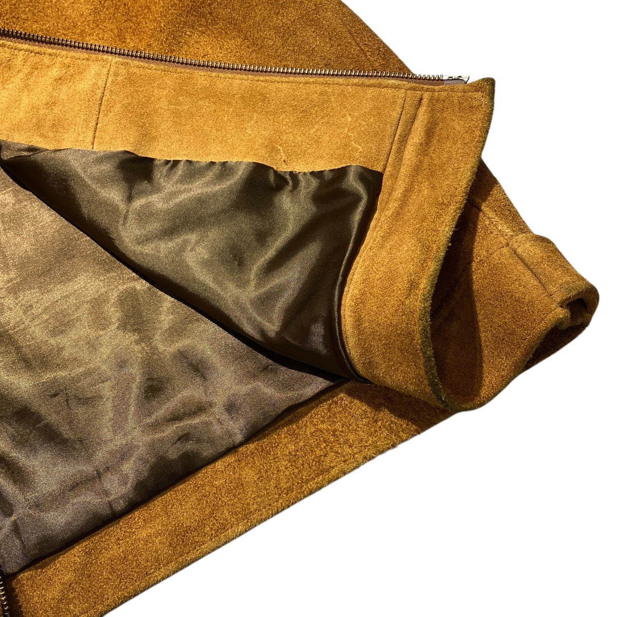 BEAMS 26SSSuede Zip Blousonスエードジャケット11-18-6833-202 古着・中古-5枚目のアイテム画像