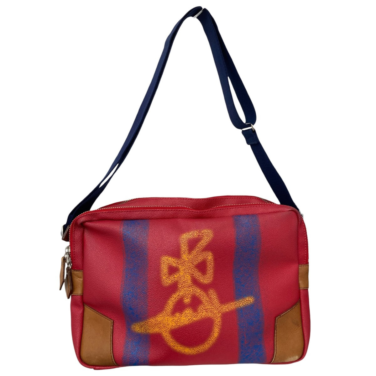 Vivienne Westwood PVCショルダーバッグ オーブペイントショルダーバッグ 古着・中古-1枚目のアイテム画像