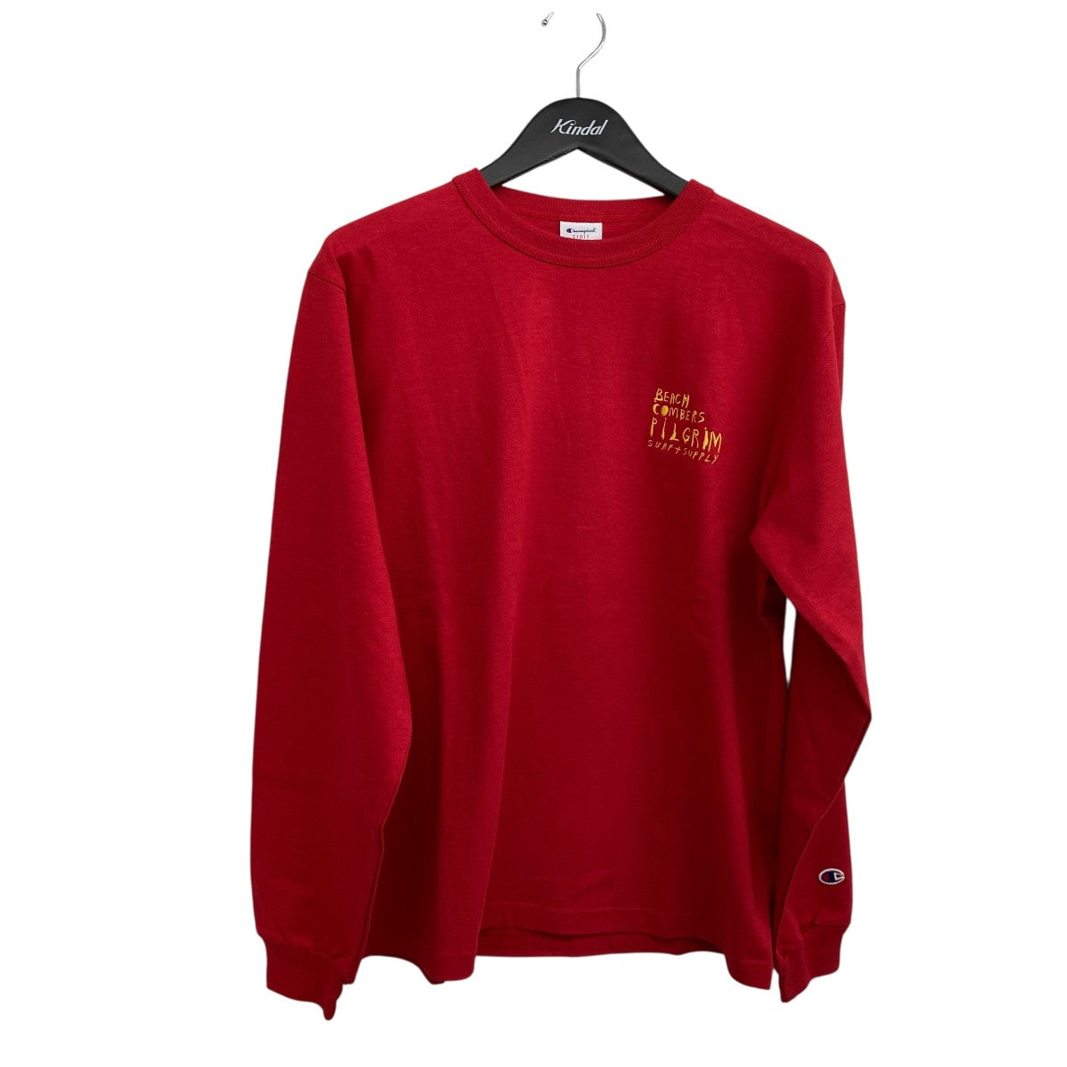 Champion   Mike Pare Embroidery Long Sleeve Tee長袖カットソー