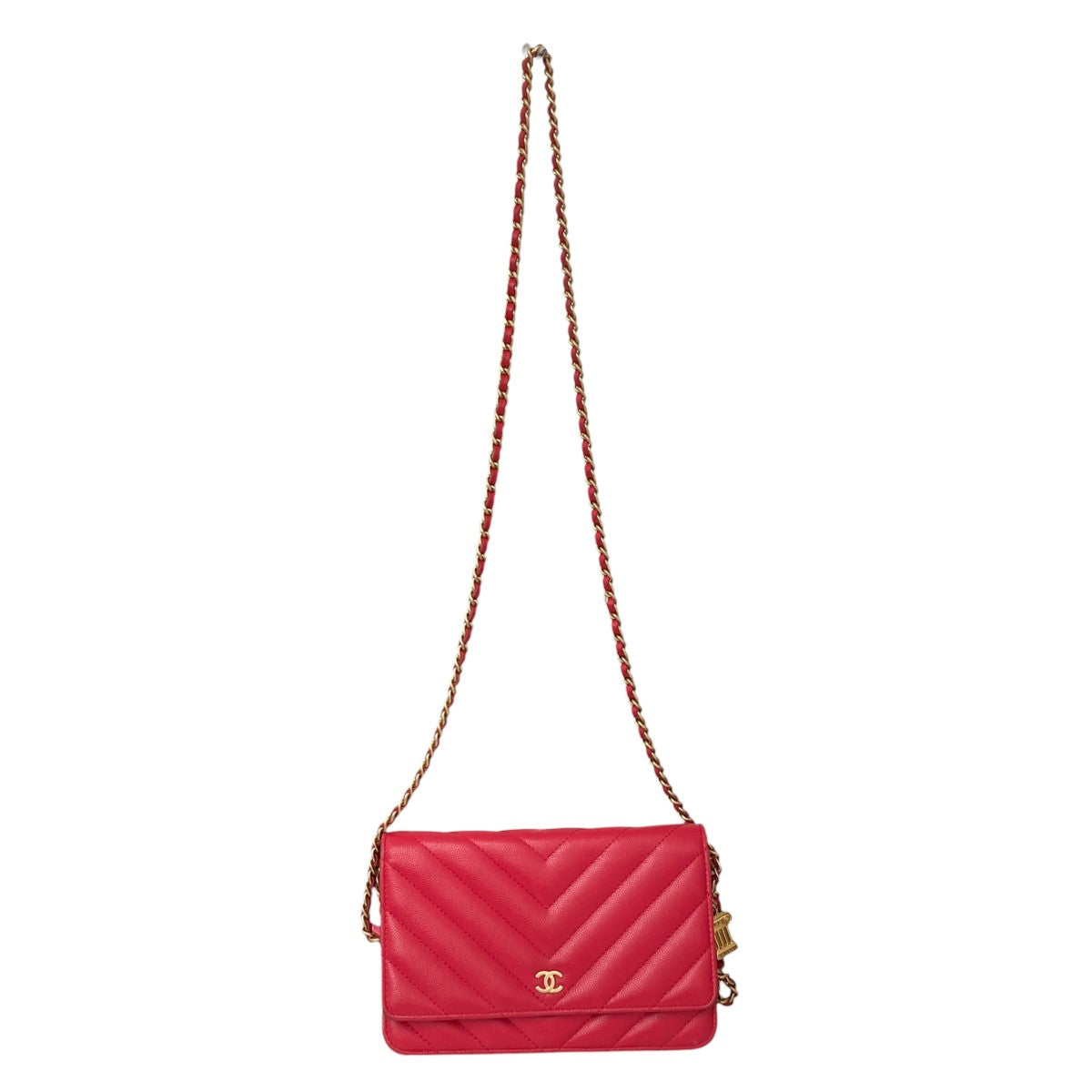 CHANEL チェーンショルダーウォレット 古着・中古-1枚目のアイテム画像