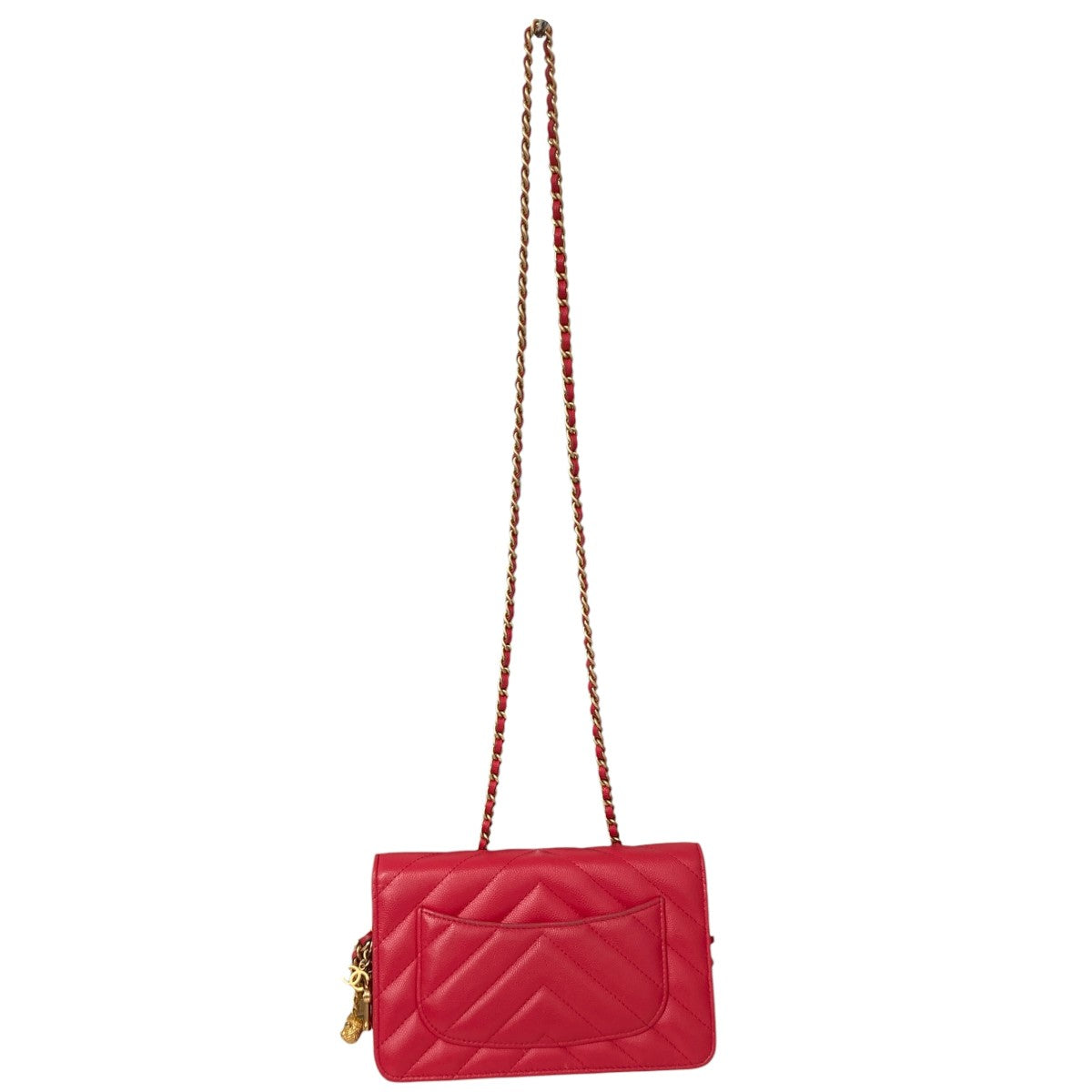CHANEL チェーンショルダーウォレット 古着・中古-2枚目のアイテム画像