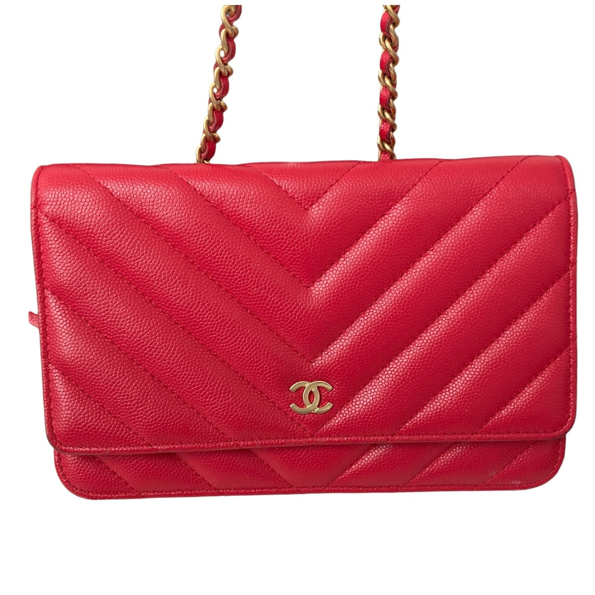 CHANEL チェーンショルダーウォレット 古着・中古-3枚目のアイテム画像