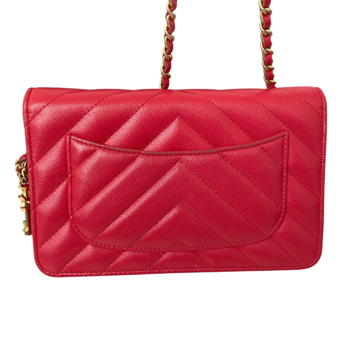 CHANEL チェーンショルダーウォレット 古着・中古-4枚目のアイテム画像