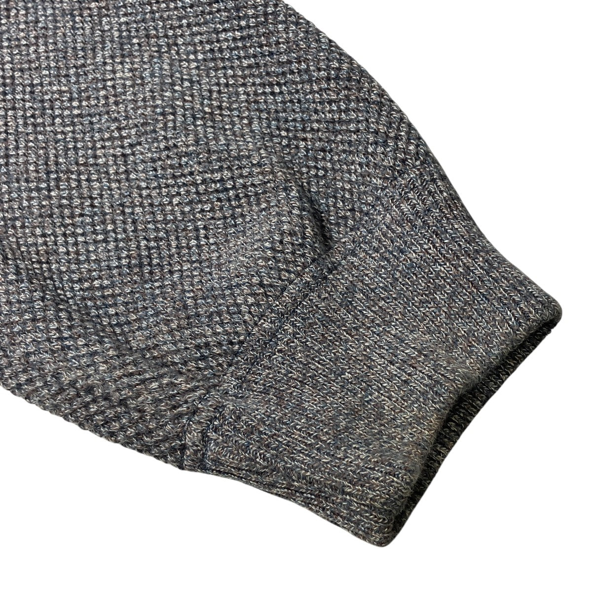 MOSS STITCH V N CARDIGANニットカーディガン2103-015