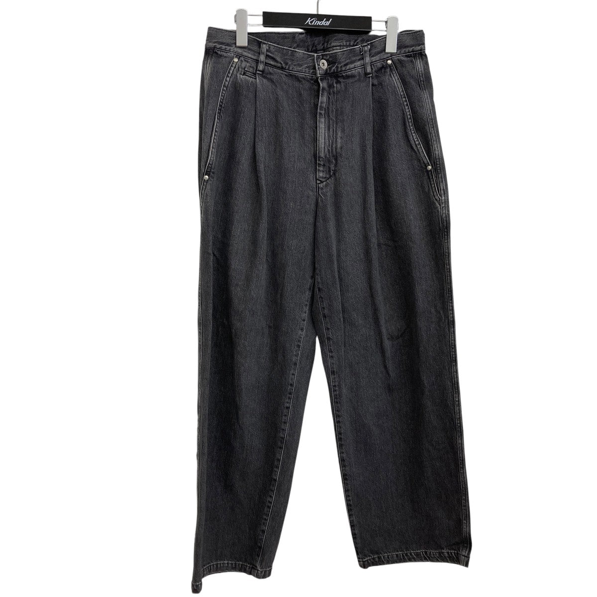 OLD DENIM WIDE PANTS USED BLACKデニムパンツULPT48-GC144B-S