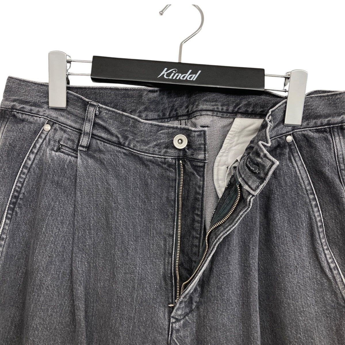 OLD DENIM WIDE PANTS USED BLACKデニムパンツULPT48-GC144B-S