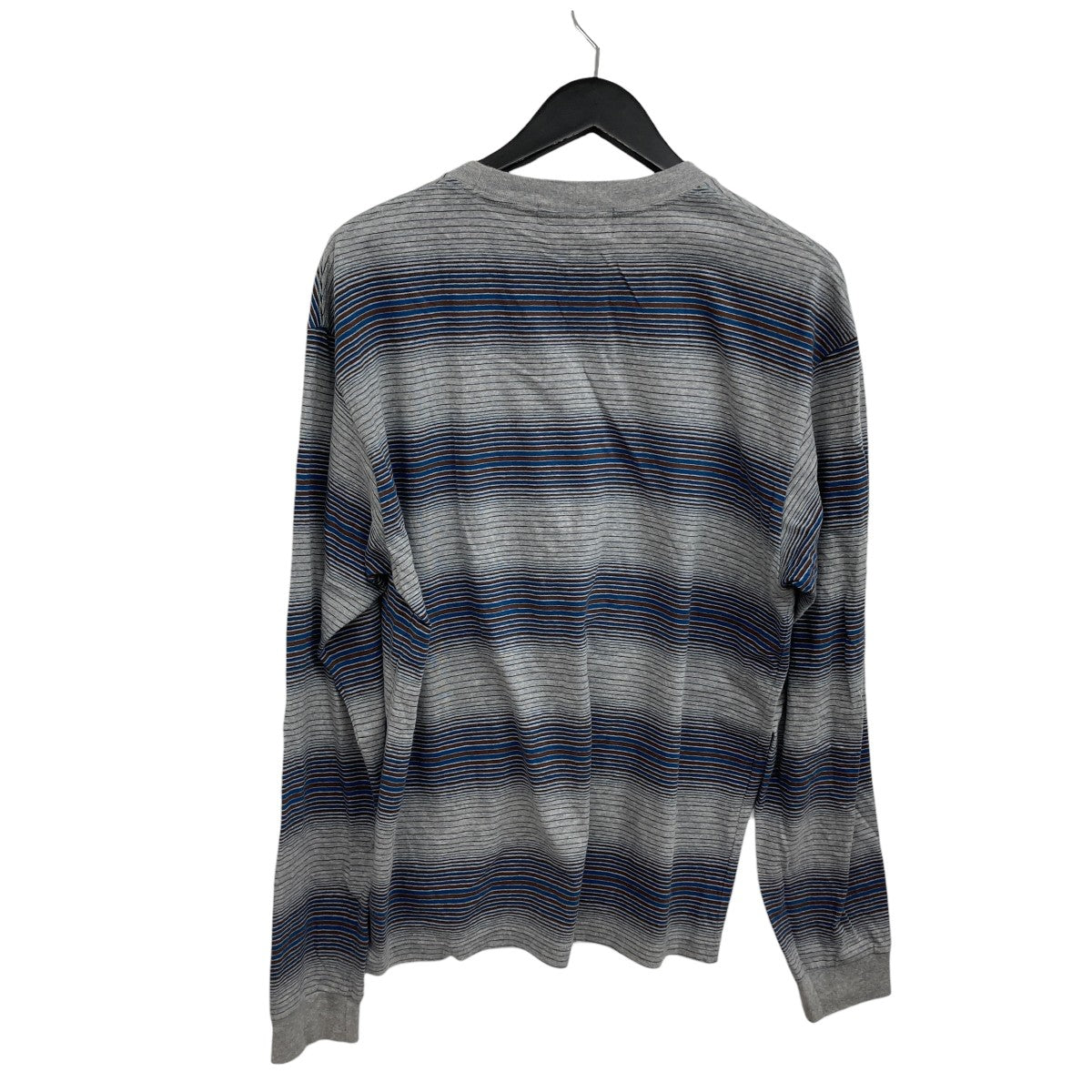 25SSOMBRE BORDER L S TEE長袖TシャツUS2485